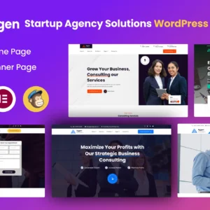 Aagen Business Consulting Theme