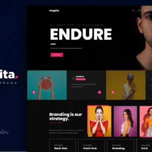 Anggita One Page Portfolio Theme